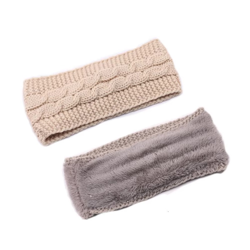 Kadınlar için Kışlık Kalın Örg - Fleece Ear Warmer Band incelemesi ve fiyatı