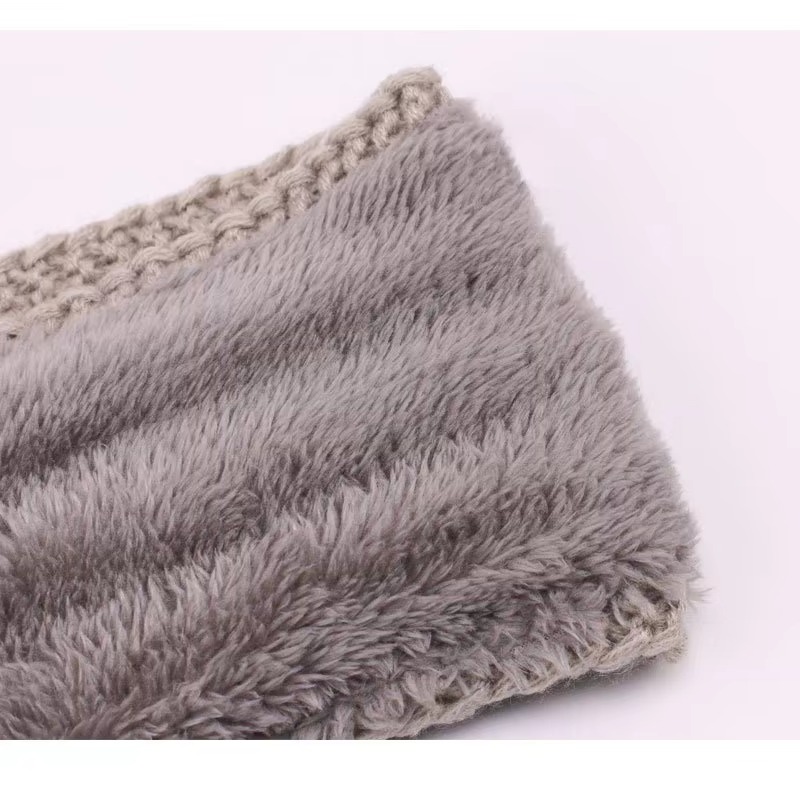 Kadınlar için Kışlık Kalın Örg - Fleece Ear Warmer Band incelemesi ve fiyatı