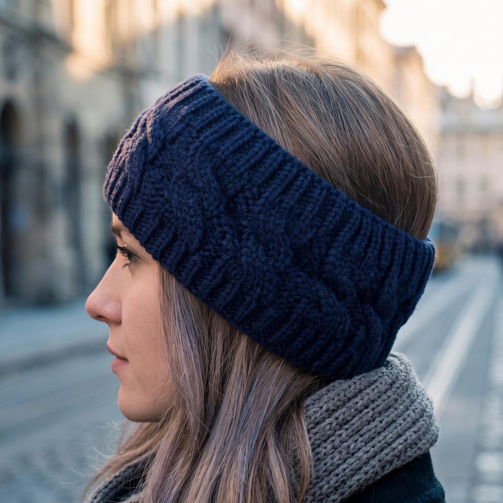Kadınlar için Kışlık Örgü Saç  - Fleece Ear Warmer Band incelemesi ve fiyatı